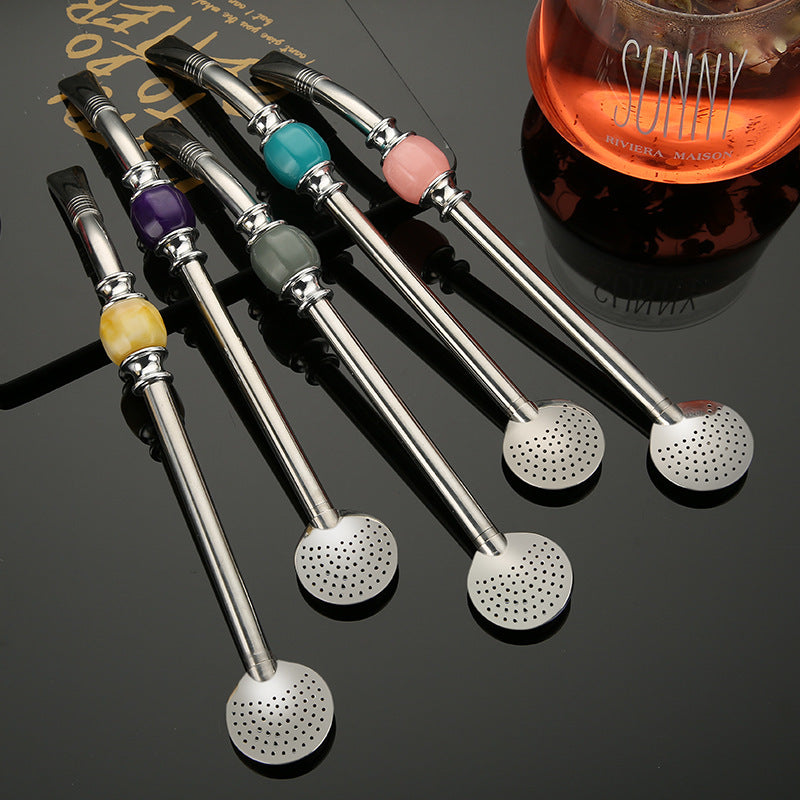 Merluna™ Argentine Mate Tea Filter Straw