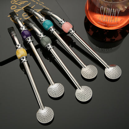 Merluna™ Argentine Mate Tea Filter Straw
