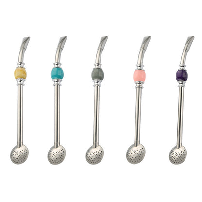 Merluna™ Argentine Mate Tea Filter Straw