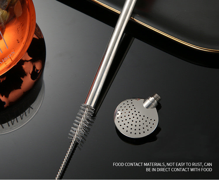 Merluna™ Argentine Mate Tea Filter Straw