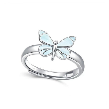 Merluna™ Luminous Butterfly Ring
