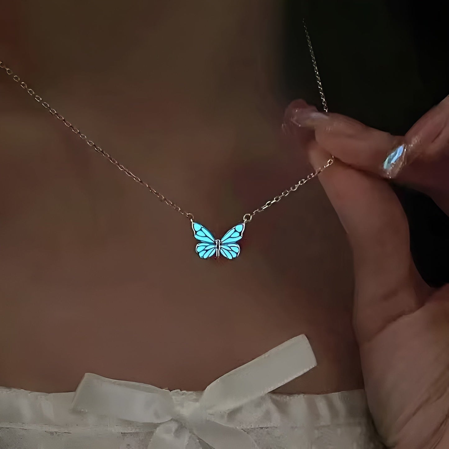 Merluna™ Luminous Butterfly Necklace
