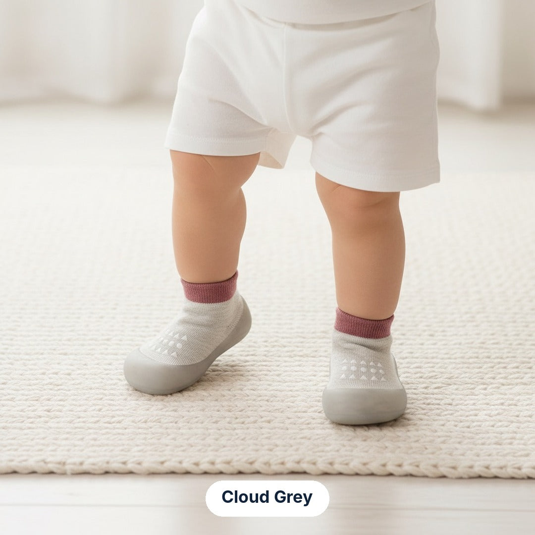 Cloud Grey sock sneakers